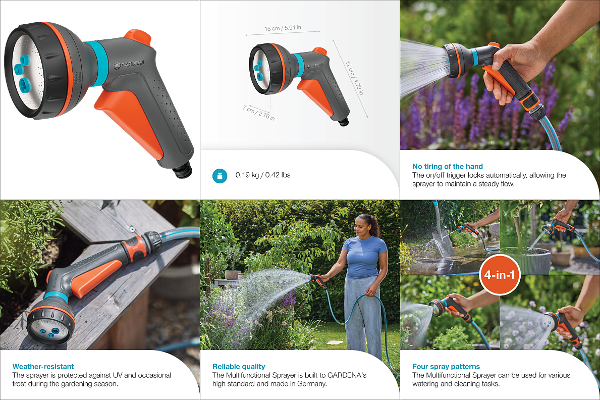 GARDENA Classic Multi-function Sprayer