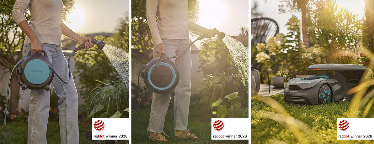 GARDENA erhält Red Dot Design Awards