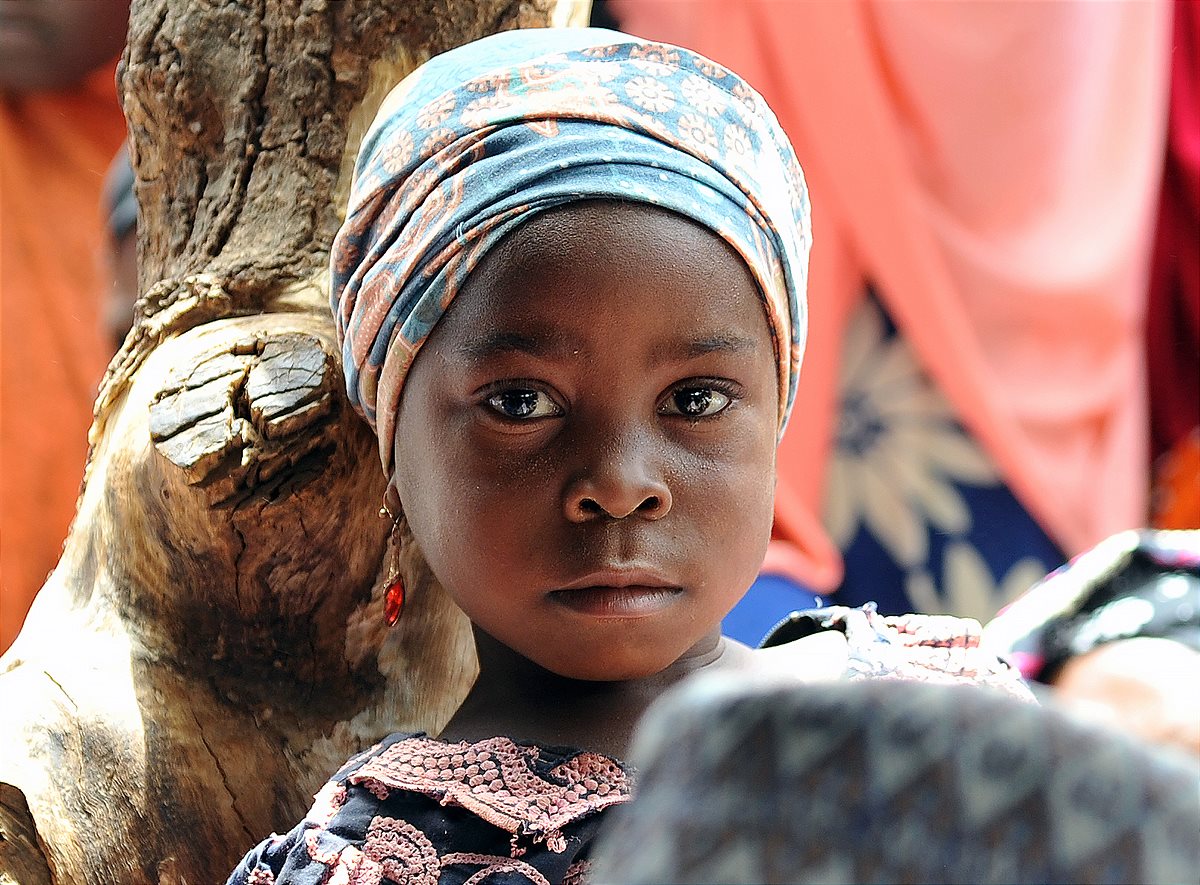 Mädchen in Niger