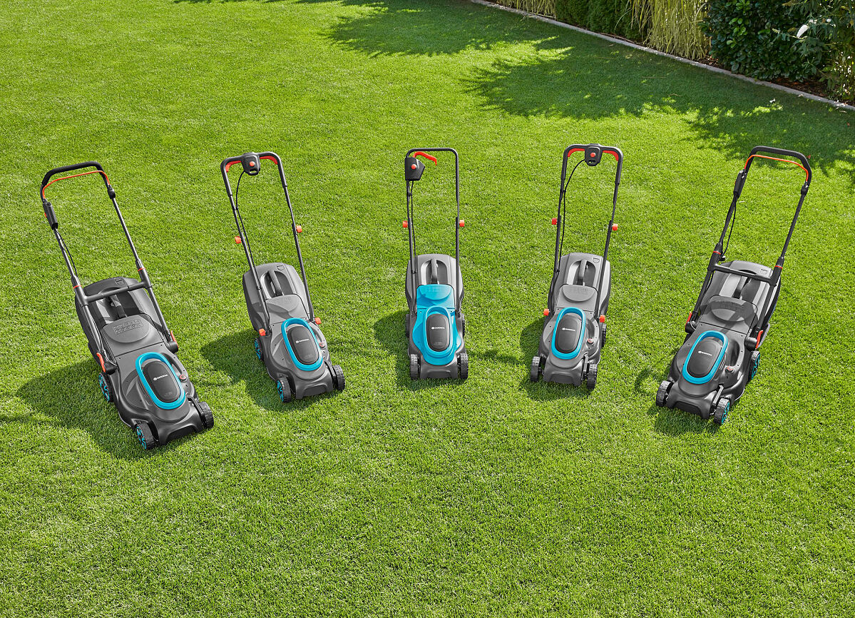 The new GARDENA lawnmowers PowerMax