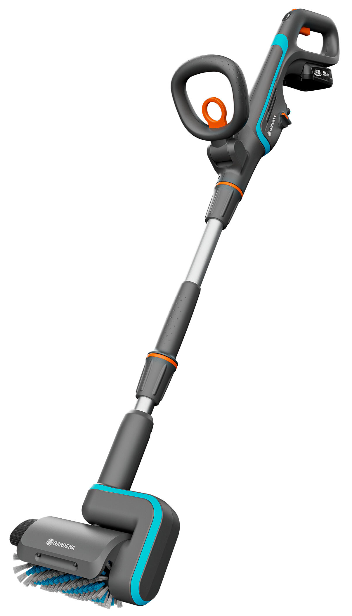 Kit de nettoyeur multi-surfaces à batterie GARDENA AquaBrush Patio