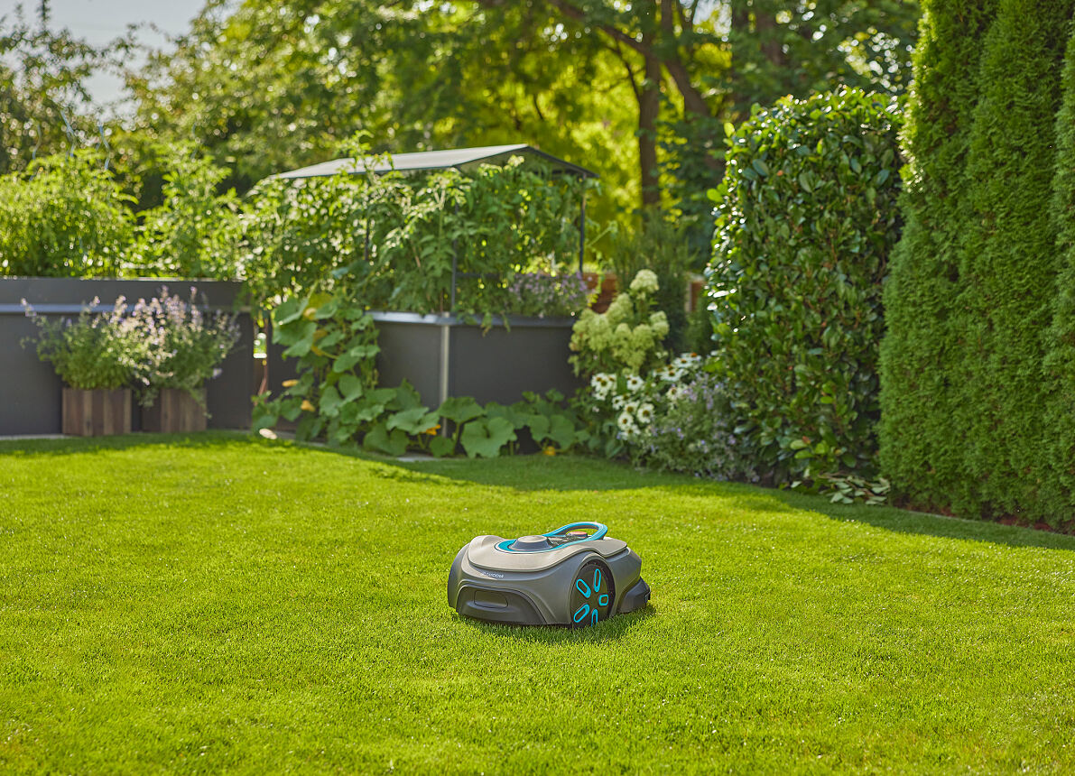 SILENO robotic lawnmowers from GARDENA 