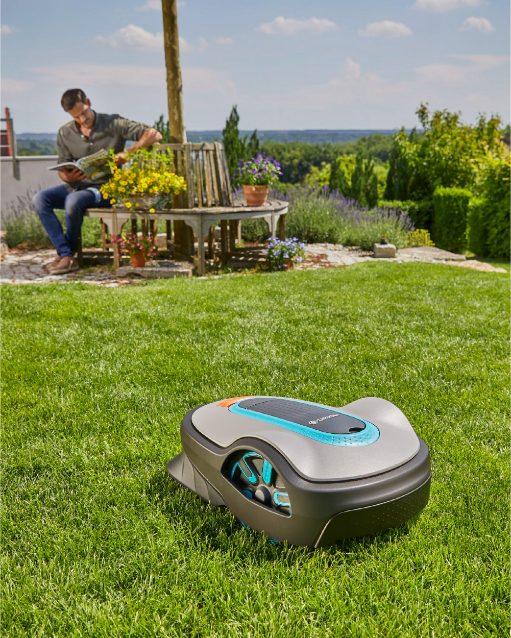 Gardena Robotic Lawnmower Sileno Life 750