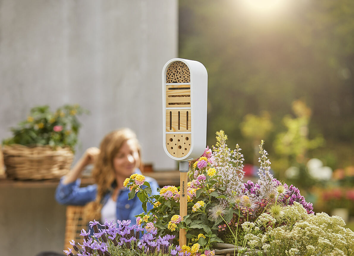 GARDENA_PA_Weltbienentag_ClickUp! Insekten- und Bienenhotel