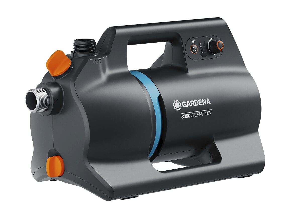 GARDENA Akku-Gartenpumpe  3000 Silent 18V P4A