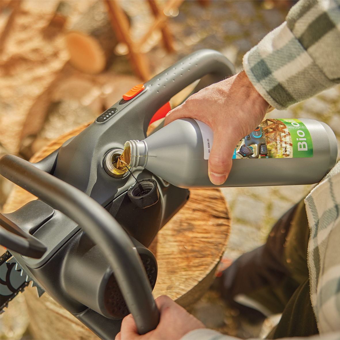 Battery Chainsaw 25018V P4A SOLO