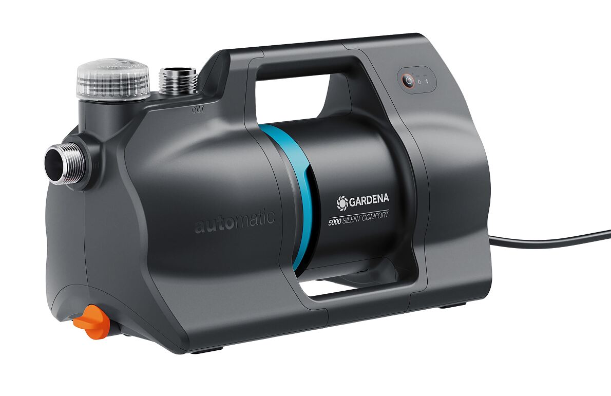 GARDENA Automatisk pump för hem och trädgård 5000 SilentComfort