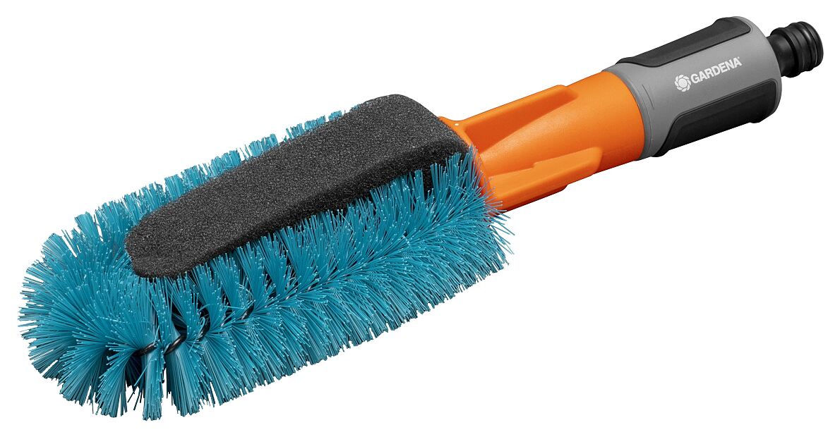 Cleansystem Fahrradbürste, Reinigung von Fahrrädern, Anhängern und Kinderwagen